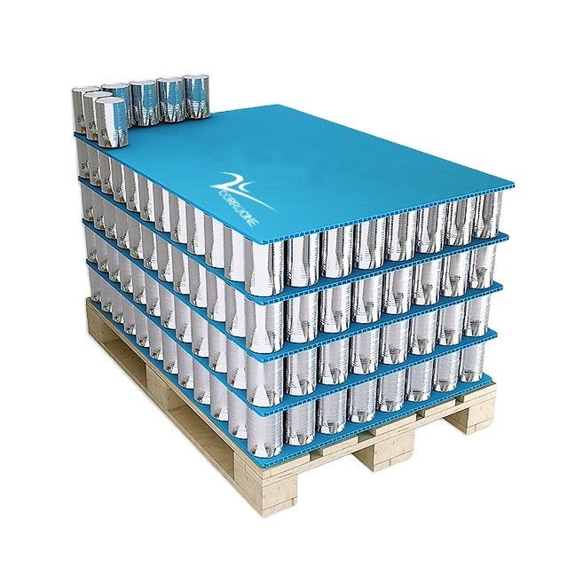 ROHS 6mm ανακυκλωμένα ζαρωμένα πλαστικά φύλλα φύλλα Coroplast 4 X 8