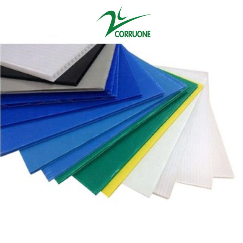 Πολυπροπυλένιο 3mm προστασία Correx Corflute 2440 X 1220 φύλλων Corflute