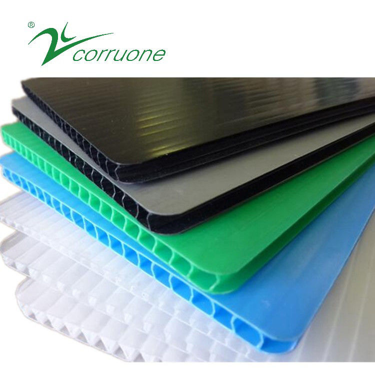 Πολυπροπυλένιο 3mm προστασία Correx Corflute 2440 X 1220 φύλλων Corflute