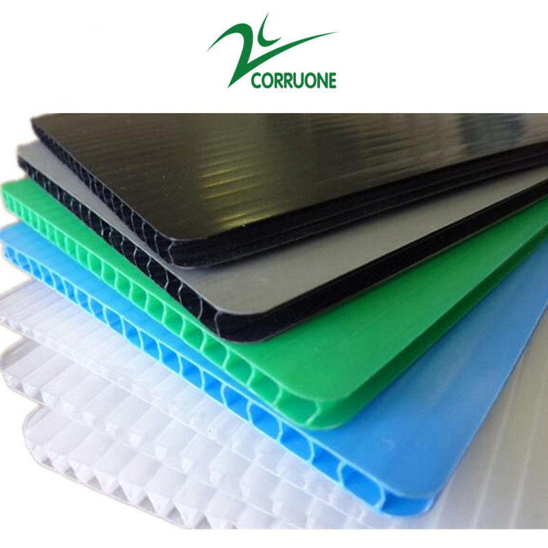 φύλλα προστασίας πατωμάτων Correx φύλλων 10mm 12mm άσπρα Corflute