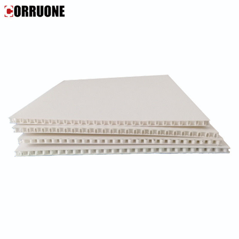 άσπρη φλόγα φύλλων Corflute προστασίας πατωμάτων 6mm 12mm Correx - καθυστερών