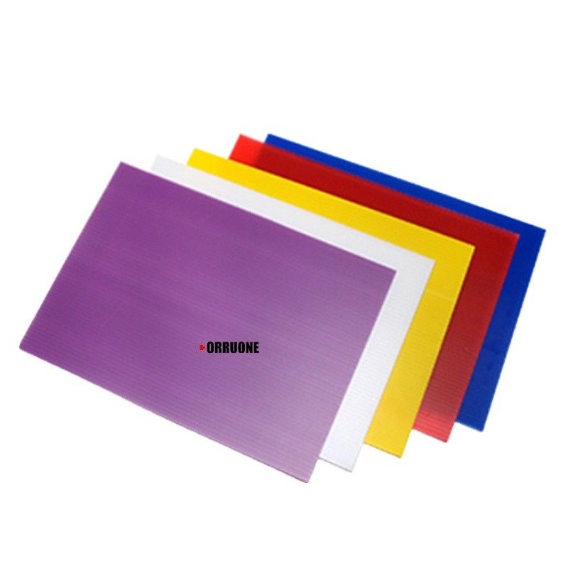 Μαύρο Corflute προστασία 2mm12mm πατωμάτων φύλλων 2400 X 1200 Correx