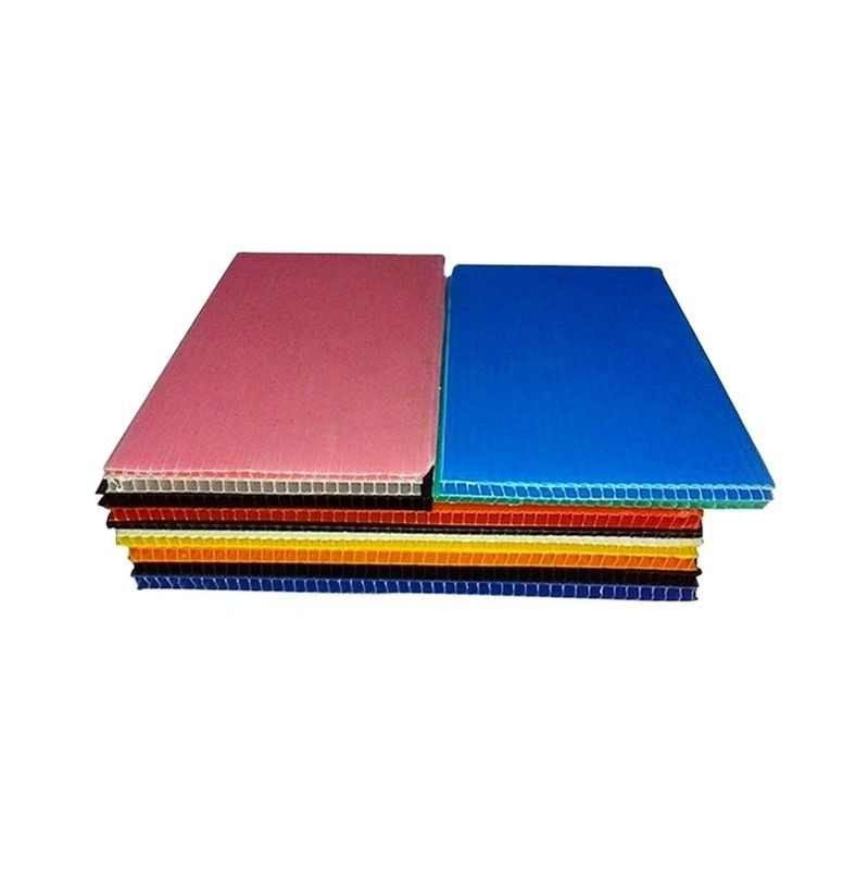 4x8 5mm Corflute πράσινος Μαύρος φύλλων προστασίας Corflute φύλλων ο κοίλος