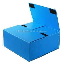 1.5mm30mm PP ζάρωσε το πλαστικό άσπρο πράσινο μπλε κιβωτίων συσκευασίας